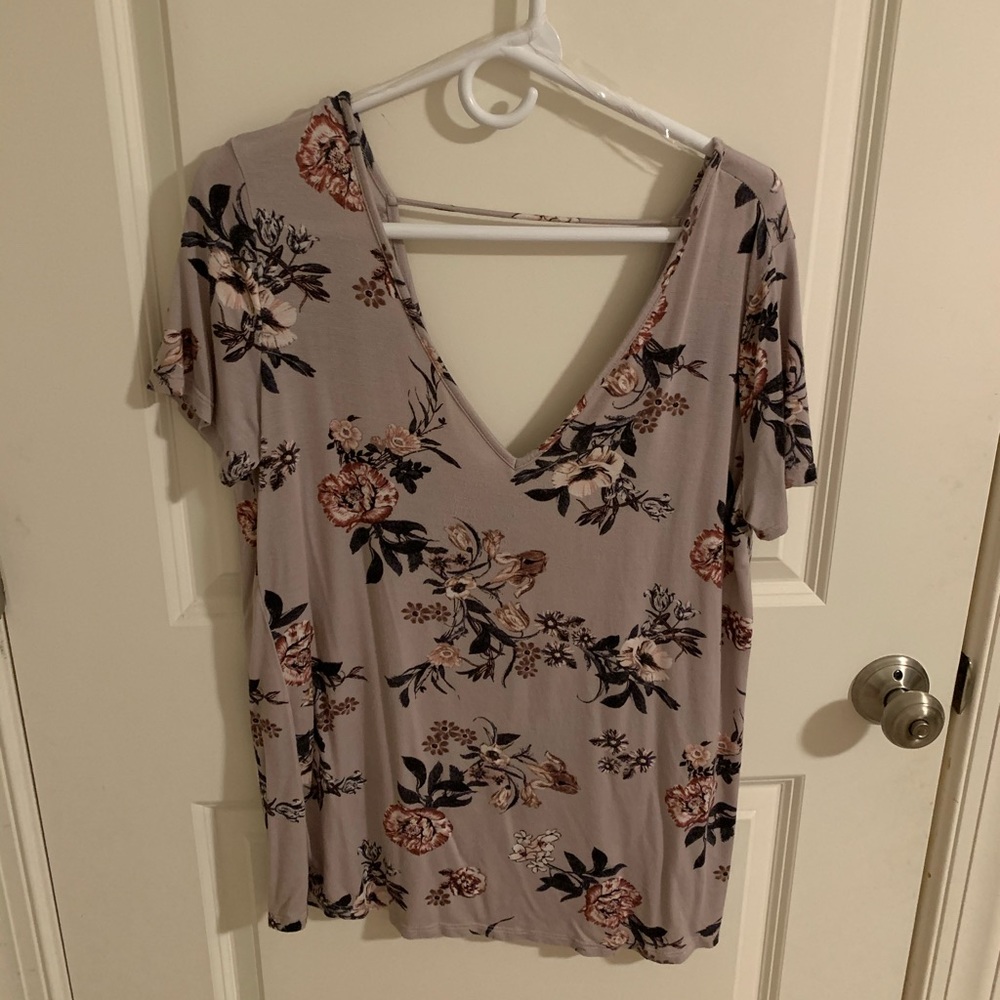 Floral shirt!
